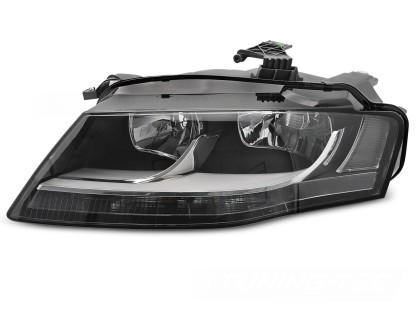 Přední světlo čiré levé pro AUDI A4 B8 2008-2011