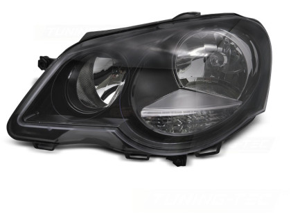 Přední světlo čiré levé pro VW POLO 9N3 2005-2009