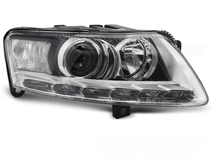 Přední světlo čiré pravé pro AUDI A6 C6 2009-2011 xenon