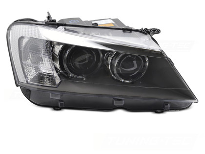Přední světlo čiré pravé pro BMW X3 F25 2010-2014 xenon