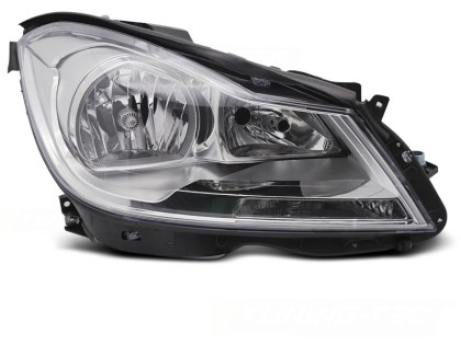 Přední světlo čiré pravé pro MERCEDES-BENZ W204 2011-2014