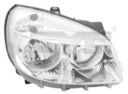 Přední světlo levé - FIAT DOBLO 05- H7/H1