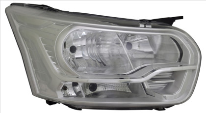 Přední světlo levé - FORD TRANSIT VI 2013-2016 Chromové