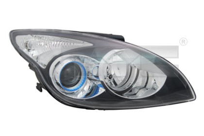 Přední světlo levé -  HYUNDAI I30 07-11 H1/H7 bez motorku