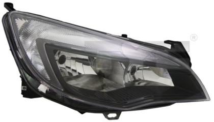 Přední světlo levé - OPEL ASTRA J 2009-2012 černé