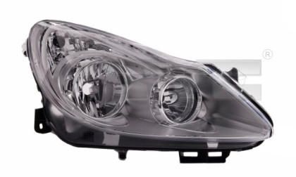 Přední světlo levé - OPEL CORSA D 06- H7/H1 bez motorku
