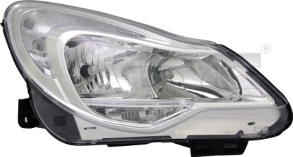 Přední světlo levé - OPEL CORSA D 2011-2014 CHROME
