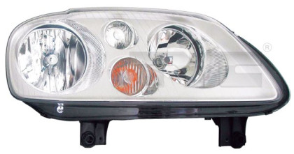 Přední světlo levé - VW CADDY III 2004-2010 chromované