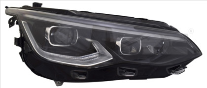 Přední světlo levé - VW GOLF VIII 2019- černé LED