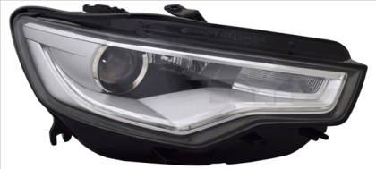 Přední světlo pravé - AUDI A6 C7 2010-2014 D3S/H7/W/LED