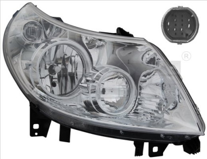 Přední světlo pravé - FIAT DUCATO 10-14 H1/H7