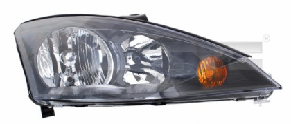 Přední světlo pravé - FORD FOCUS I 2001-2004 černé