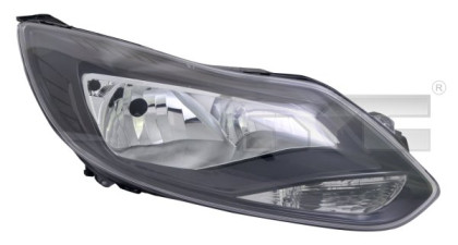 Přední světlo pravé - FORD FOCUS III 2011-2014 červé