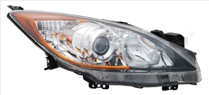 Přední světlo pravé - MAZDA 3 II 2008-2014 bez motorku