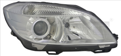 Přední světlo pravé - ŠKODA FABIA II H7 09-
