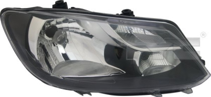Přední světlo pravé - VW CADDY III 2010-2013 CHROME
