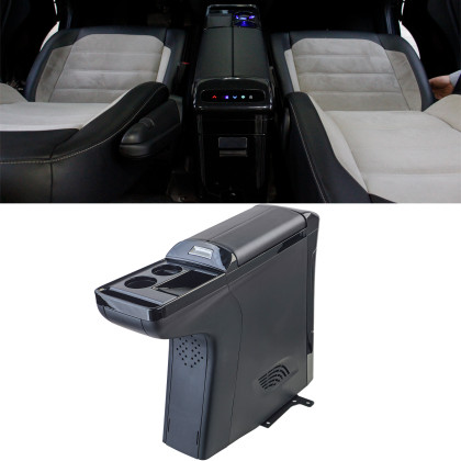 Prémiová multifunkční středová konzole s lednicí pro VW T6 / T6.1 USB, 12V