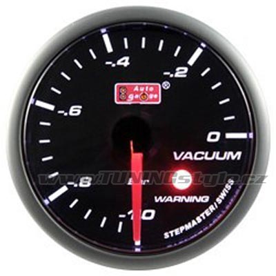 Přídavný budík AUTO GAUGE SM 52mm - podtlak