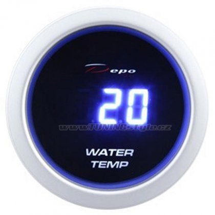 Přídavný budík DEPO DBL 52mm - teplota vody