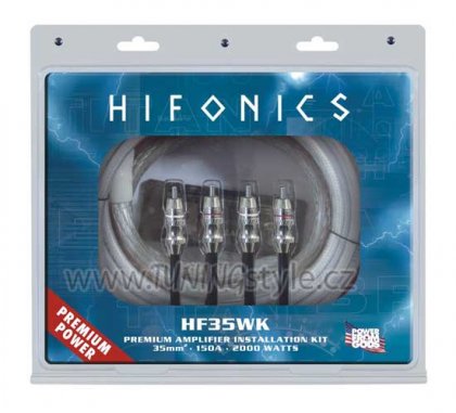 Příslušenství Hifonics - kabeloý set HF35WK Premium