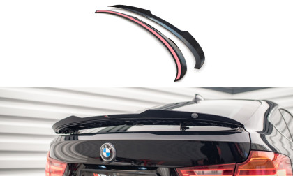 Prodloužení spoileru BMW 3 GT F34 černý matný plast