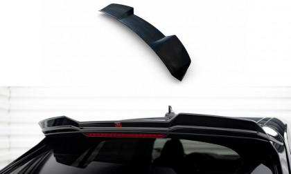 Prodloužení spoileru horní 3D Audi RSQ8 Mk1 černý lesklý plast