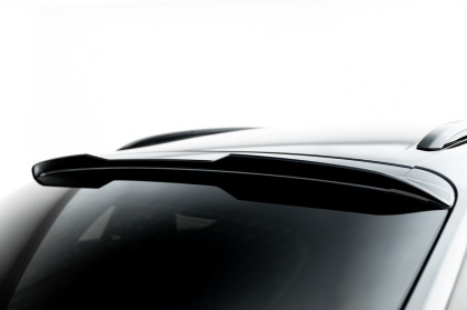 Prodloužení spoileru horní Porsche Macan EV Mk1 černý lesklý plast