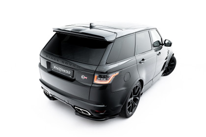 Prodloužení spoileru Land Rover Range Rover Sport SVR Mk2 Facelift černý lesklý plast