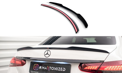 Prodloužení spoileru Mercedes-Benz E Sedan AMG-Line W213 Facelift carbon look
