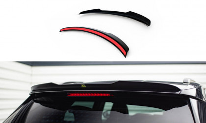 Prodloužení spoileru Peugeot 3008 GT-Line Mk2 Facelift černý lesklý plast