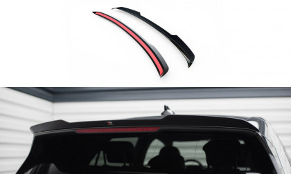 Prodloužení spoileru Volkswagen ID.3 Mk1 černý lesklý plast