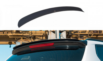 Prodloužení střešního spojleru BMW X3 F25 M-Pack Facelift 2014- 2017 černý lesklý plast