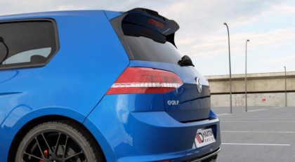 Prodloužení střešního spojleru VW Golf 7 R/GTI 13-17 carbon look