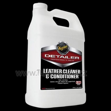 Profi čistič kůže - Meguiar's Leather Cleaner &amp; Conditioner 3.78 l