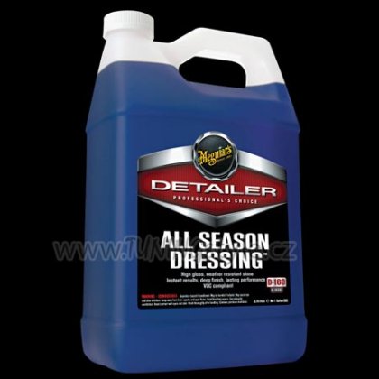 Profi čistič plastu a pryže - Meguiar's All Season Dressing 3.78 l