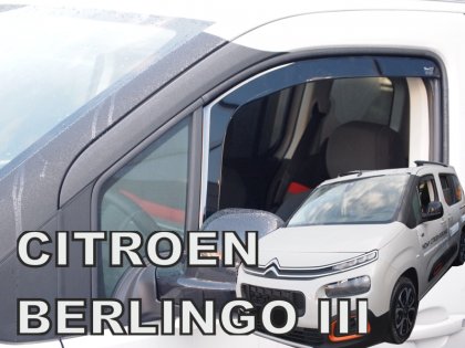 Protiprůvanové plexi, ofuky skel - Citroen Berlingo 18-