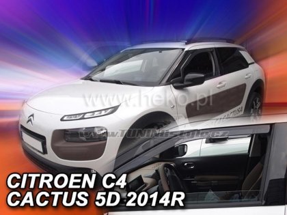 Protiprůvanové plexi, ofuky skel - Citroen C4 Cactus 5dv. 14-