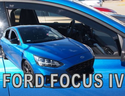 Protiprůvanové plexi, ofuky skel - Ford Focus MK4 2018- (+ zadní)