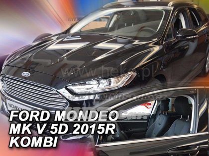 Protiprůvanové plexi, ofuky skel - Ford Mondeo 5dv. 15- htb/combi