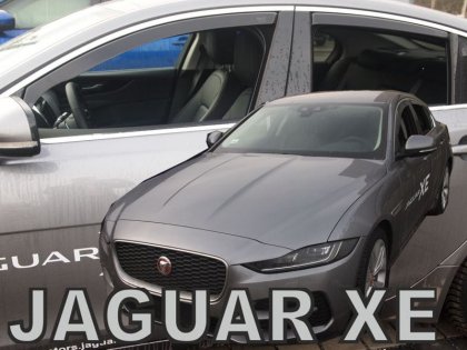 Protiprůvanové plexi, ofuky skel - JAGUAR XE 4d 2015→ +zadní