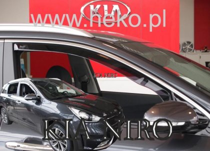 Protiprůvanové plexi, ofuky skel - Kia Niro 5dv 16-