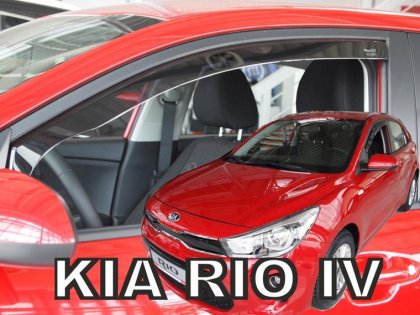 Protiprůvanové plexi, ofuky skel - Kia Rio 5dv 17-