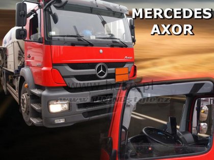 Protiprůvanové plexi, ofuky skel - Mercedes 817 2dv. 91-