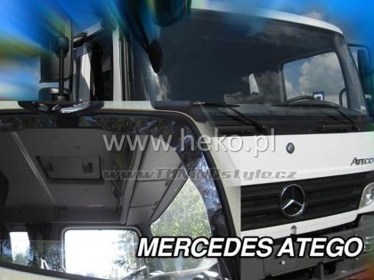Protiprůvanové plexi, ofuky skel - Mercedes Atego serie 15