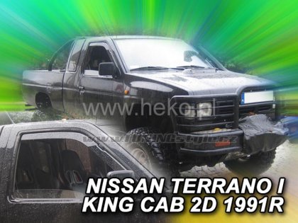 Protiprůvanové plexi, ofuky skel - Nissan Terrano I 2/4dv. 87--&gt;95