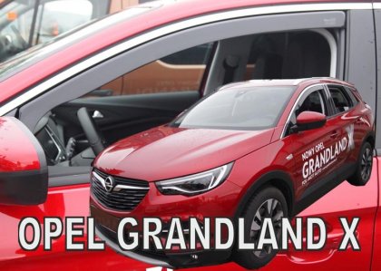 Protiprůvanové plexi, ofuky skel - OPEL/GM/VAUXHALL GRANDLAND X 2017-