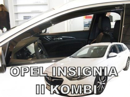 Protiprůvanové plexi, ofuky skel - Opel Insignia 4dv 17-