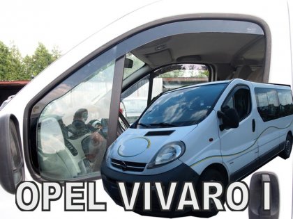 Protiprůvanové plexi, ofuky skel - Opel Vivaro I 2001-2014 dlouhé
