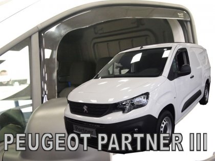 Protiprůvanové plexi, ofuky skel - Peugeot Partner 18-