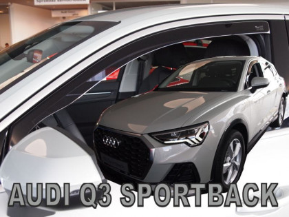 Protiprůvanové plexi, ofuky skel - Q3 sportback 5d 2020